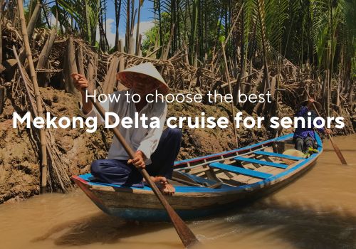 Mekong delta cruise for seniors